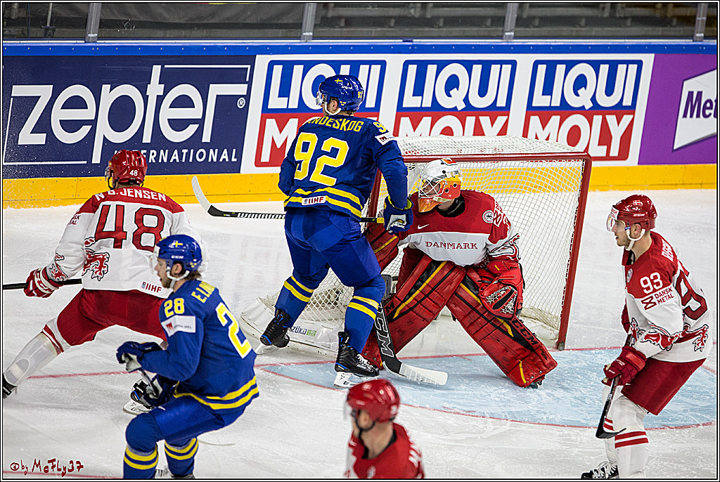 IIHF WM 2017, Daenemark - Schweden, 14.05.2017